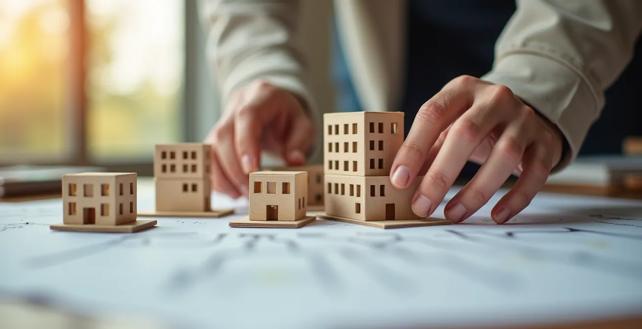 Plusieurs chemins lumineux partant d'un point central symbolisant les différentes options après un refus